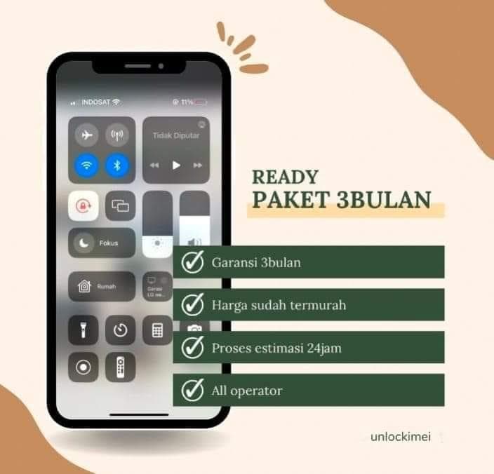 Unblock IMEI 3 Bulan All Device